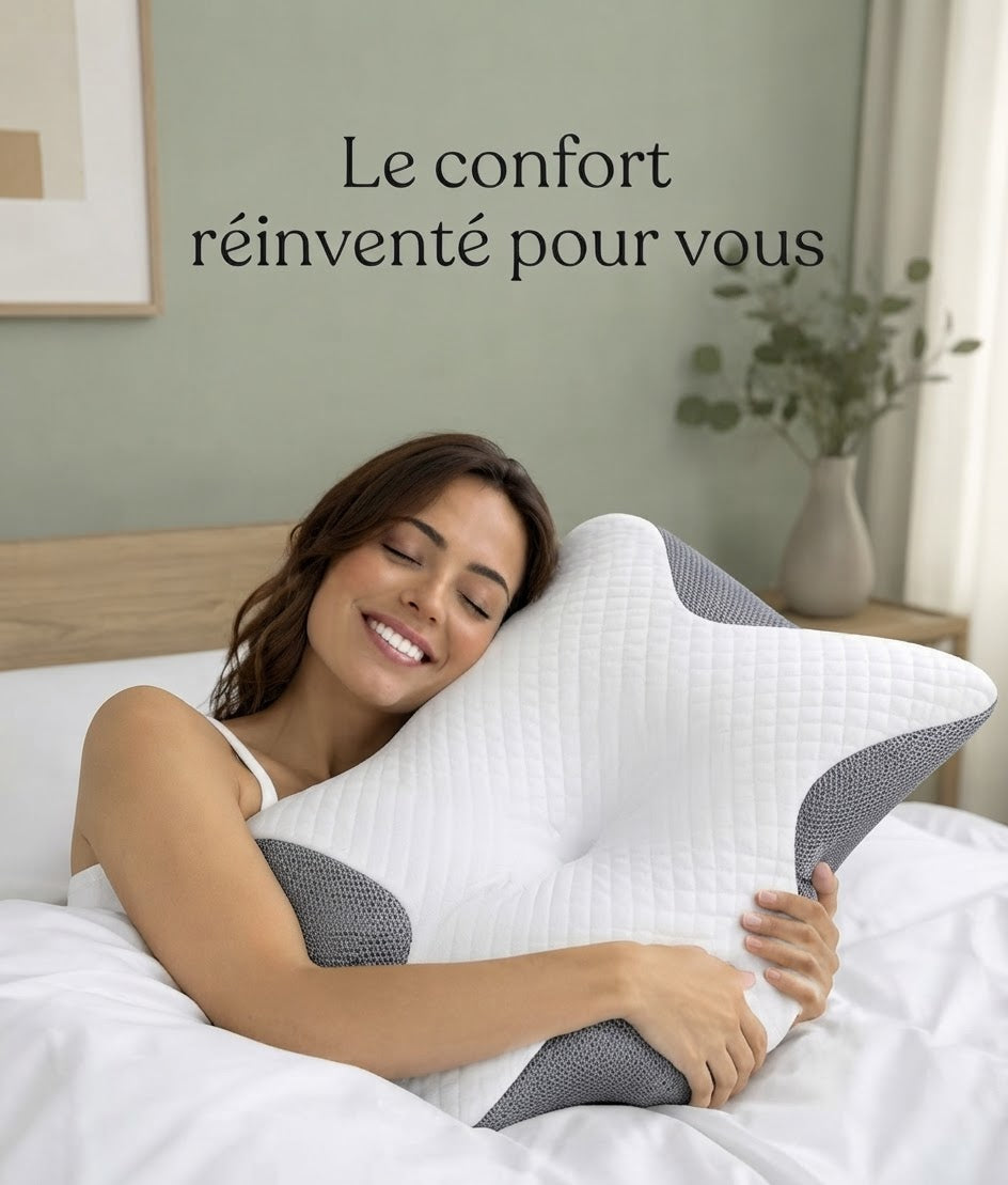 L'Oreiller Signature | Coussin Mémoire de Forme