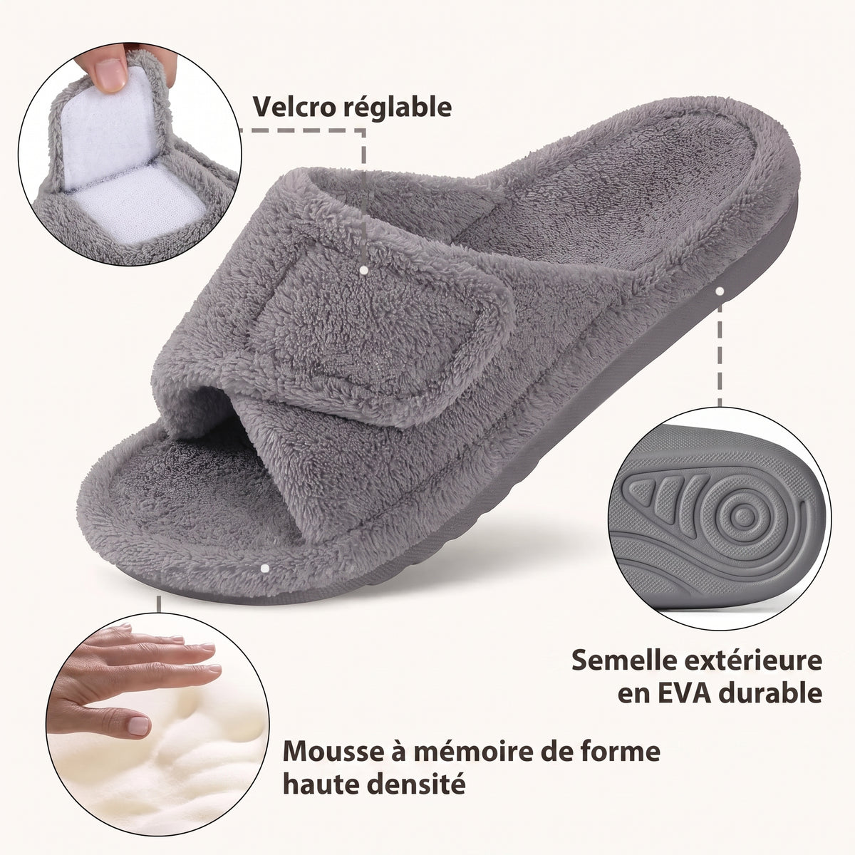 La Flânerie | Chaussons d'Intérieur