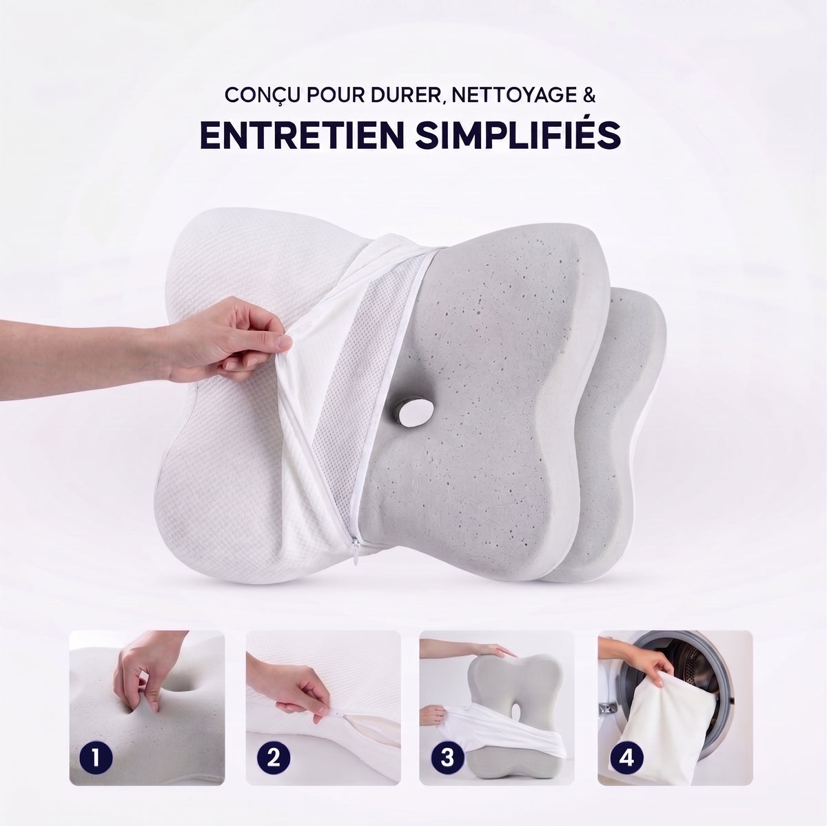 L'Oreiller Signature | Coussin Mémoire de Forme