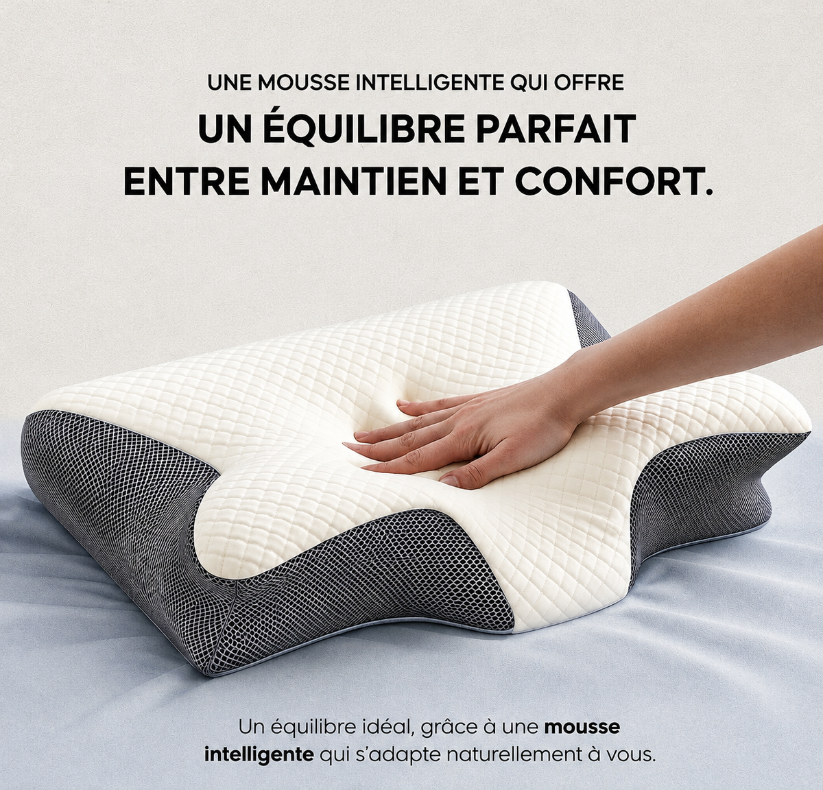 L'Oreiller Signature | Coussin Mémoire de Forme
