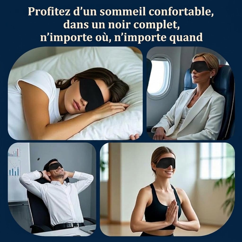 La Bulle | Masque de Sommeil Lesté 3D