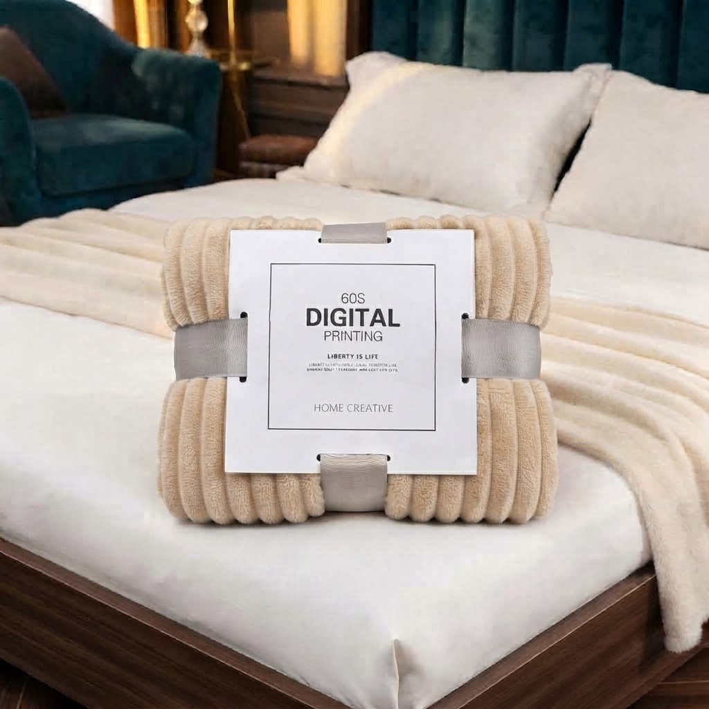 Velours Suprême | Plaid Côtelé