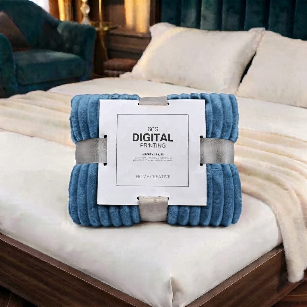Velours Suprême | Plaid Côtelé
