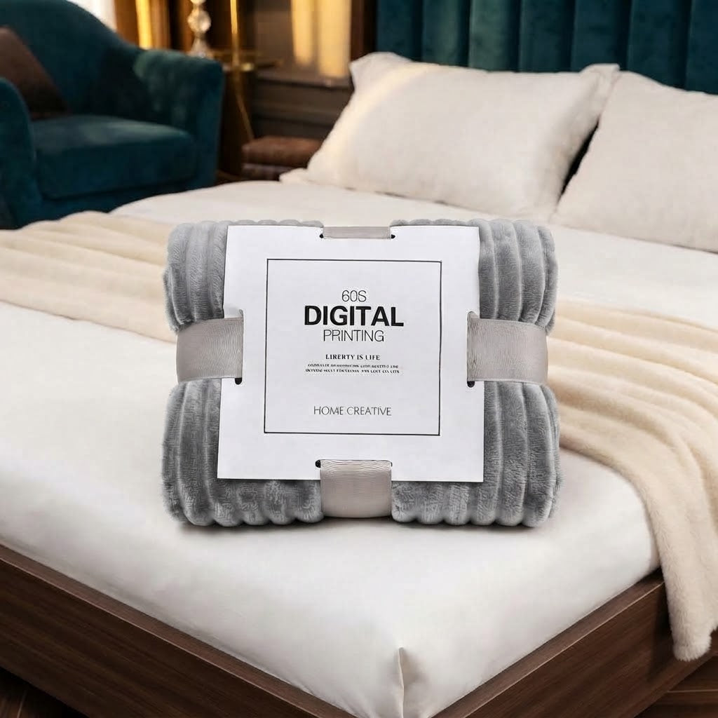 Velours Suprême | Plaid Côtelé