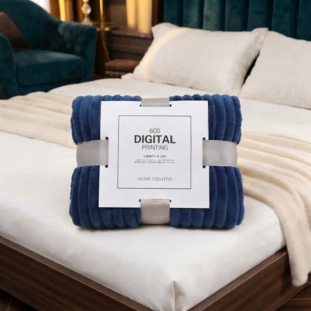 Velours Suprême | Plaid Côtelé