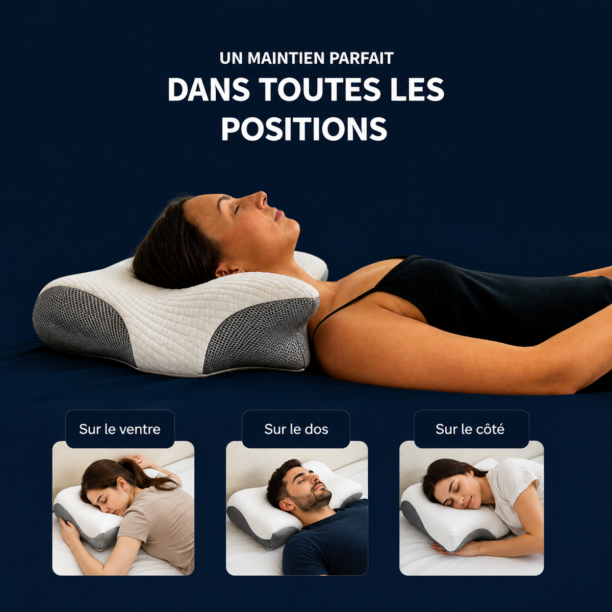 L'Oreiller Signature | Coussin Mémoire de Forme